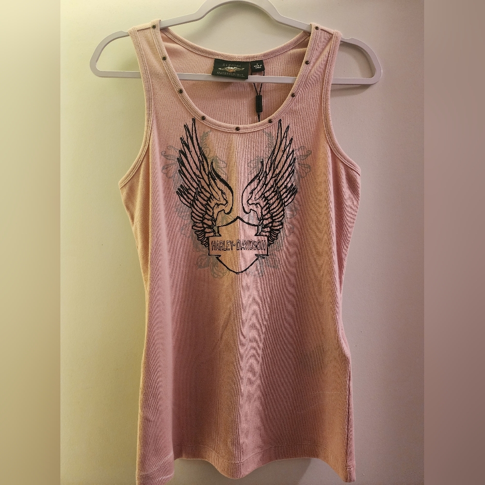 NWT Harley-Davidson Pink Tank Top